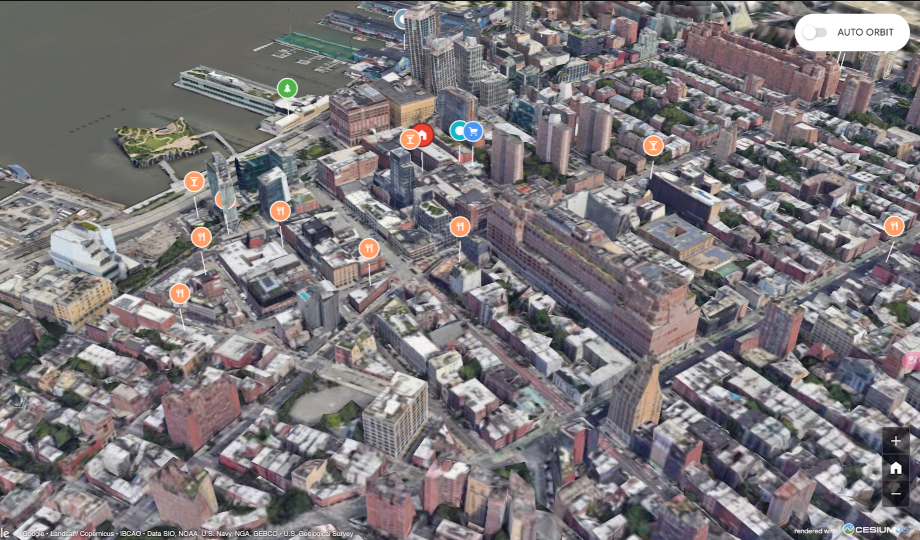 GoogleMapsLead Software Interface