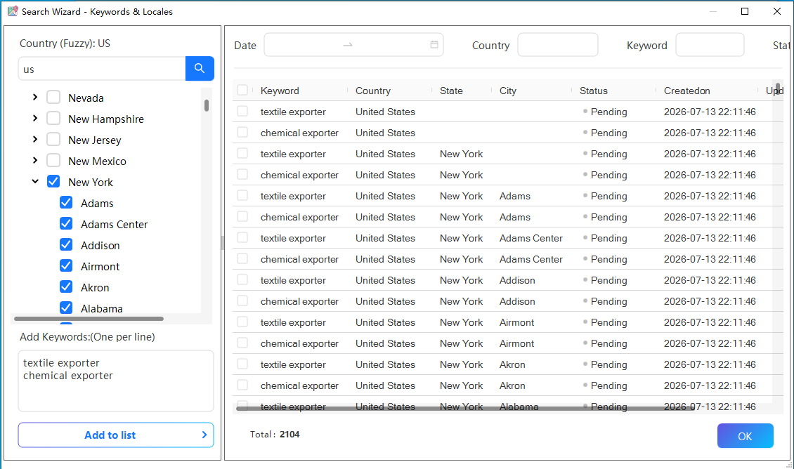 Google Maps Email Extractor Dashboard2